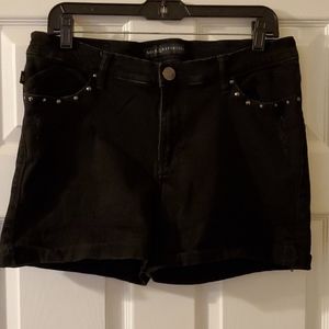 Black womens shorts